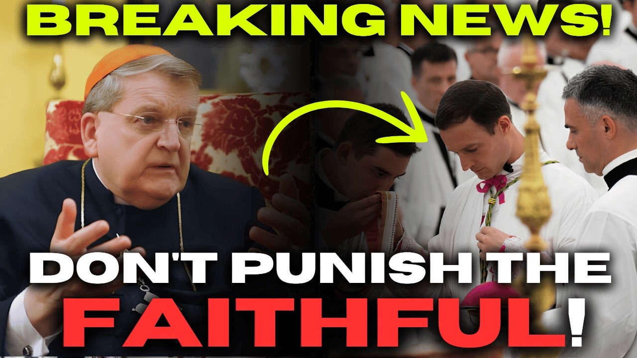 FSSPX EXCOMMUNICATION: M&Uuml;LLER and BURKE REACT After the SHOCK DECREE!