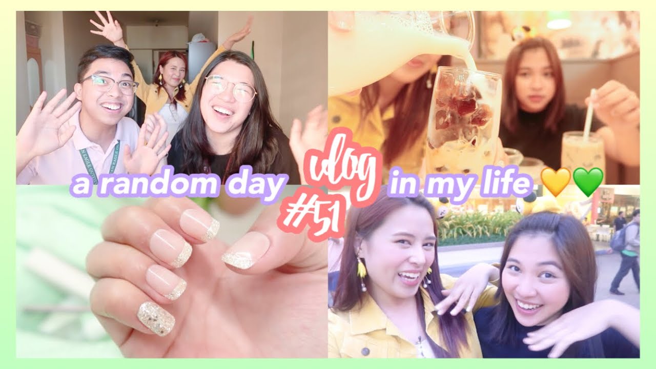 Vlog #51: A Random Fun Day in My Life (Getting My Nails Done, Watching 