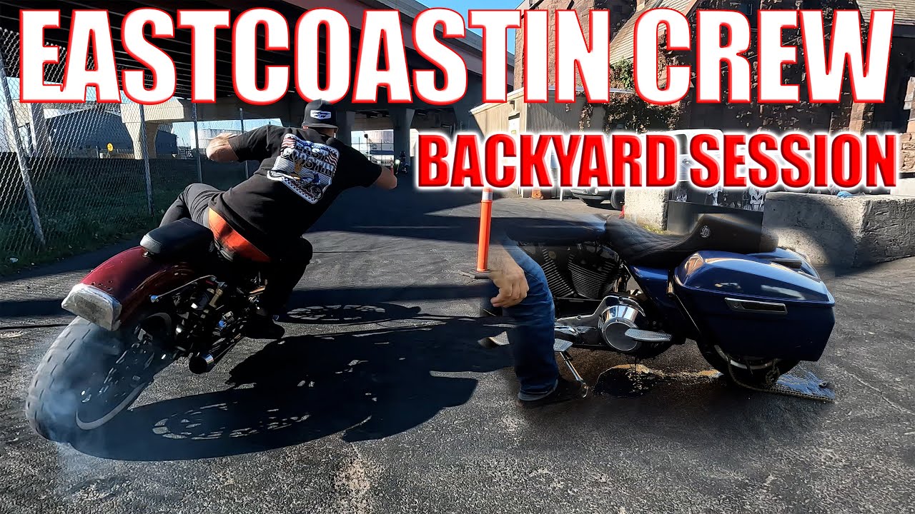 Eastcoastin Backyard Sesh (Destroying Our Bikes At The Shop)