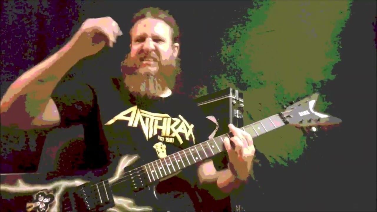 PANTERA - Mouth For War - guitar solo cover