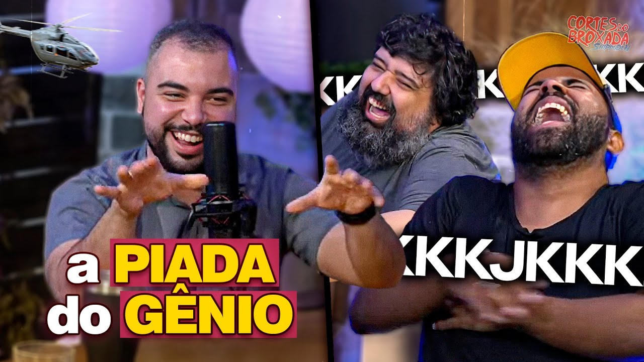 CHORANDO de RIR com a MELHOR PIADA do PASTOR