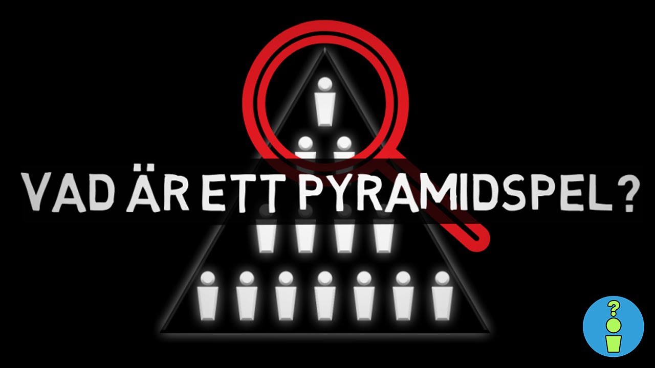 VAD ÄR ETT PYRAMIDSPEL?