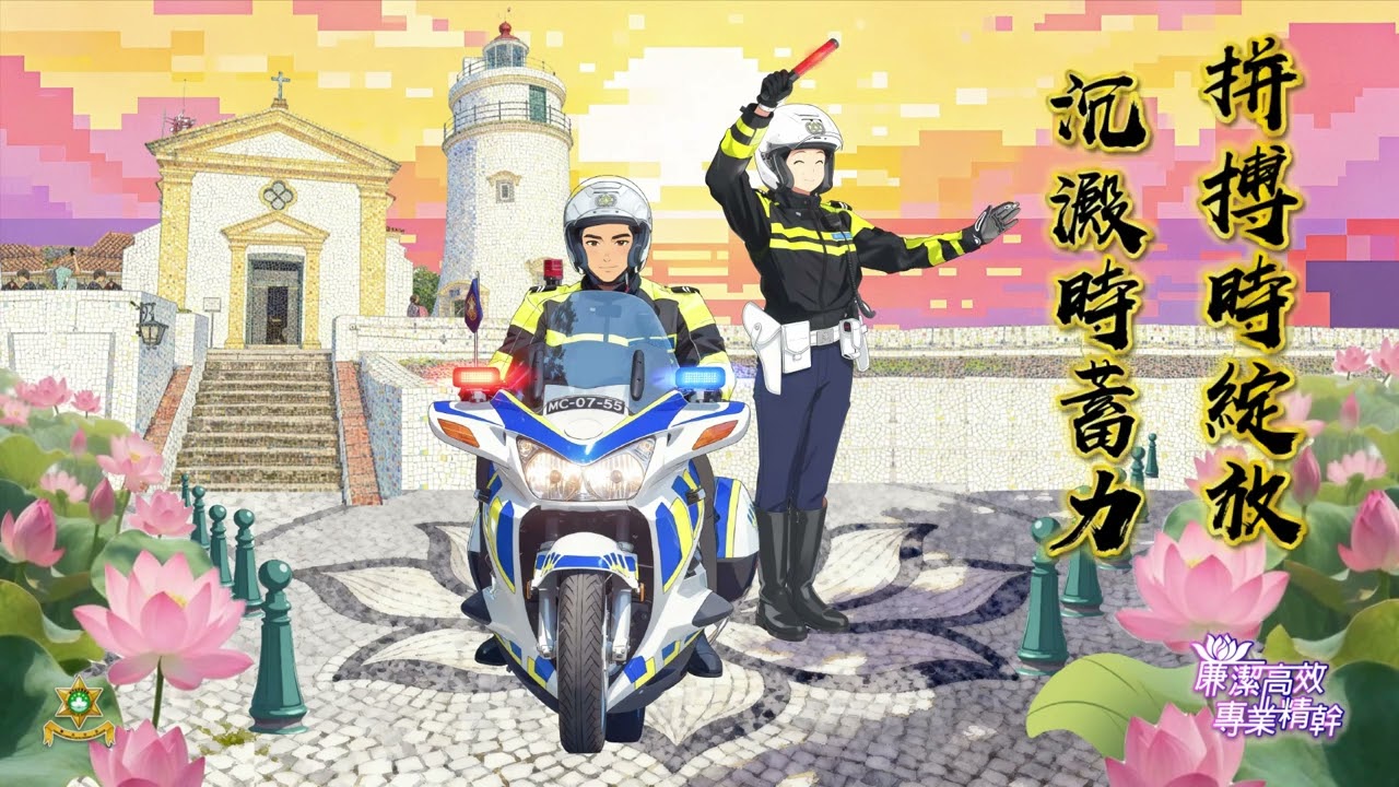 蓮結一心，共護城安：「拼搏時綻放， 沉澱時蓄力。」
