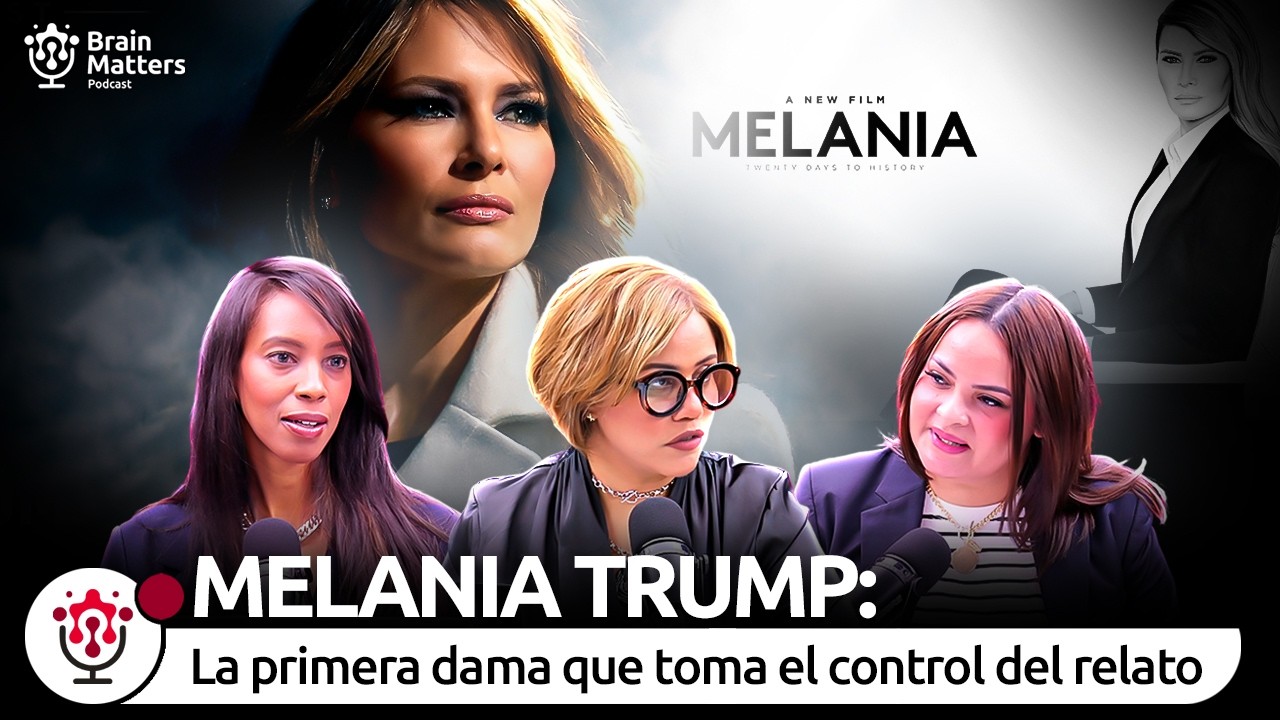 🎙️ Melania Trump: La primera dama que toma el control del relato
