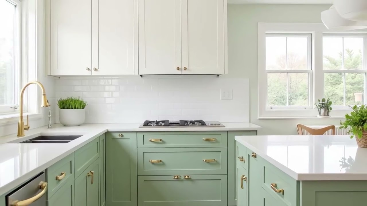 Two-Tone Kitchen Cabinet Color Ideas | Stylish & Modern Combinations