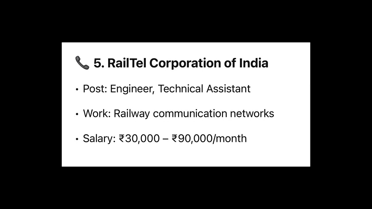 🇮🇳 Top Government Telecom Jobs #jobs #freshers #hiringfreshers #jobsearch #jobvacancy #telecom 