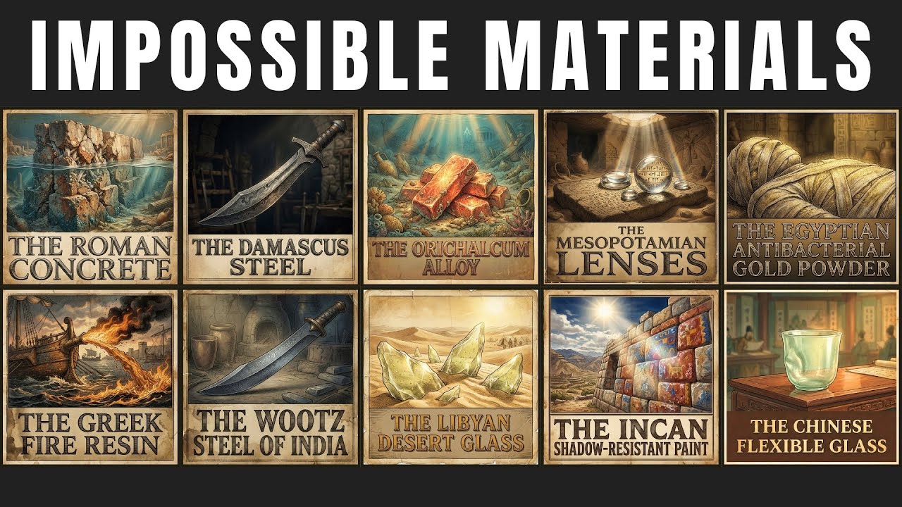 10 Mysterious Ancient Materials That Modern Science Still Can’t Recreate