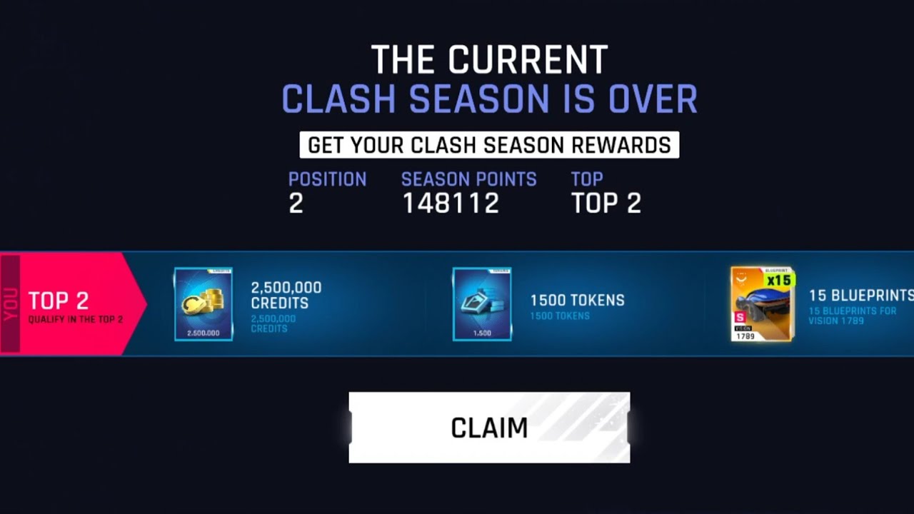 Asphalt 9 - Collecting TOP 2 Rewards from our 1st ever Club Clash Season 🔥