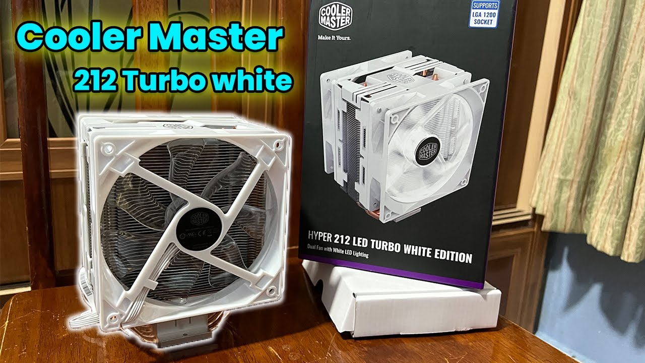 Unboxing Cooler Master Hyper 212 LED Turbo White Edition - Intel and AMD