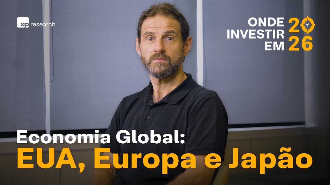 ECONOMIA GLOBAL: INFLA&Ccedil;&Atilde;O e RISCO FISCAL nos EUA, EUROPA e JAP&Atilde;O? | Onde Investir em 2026