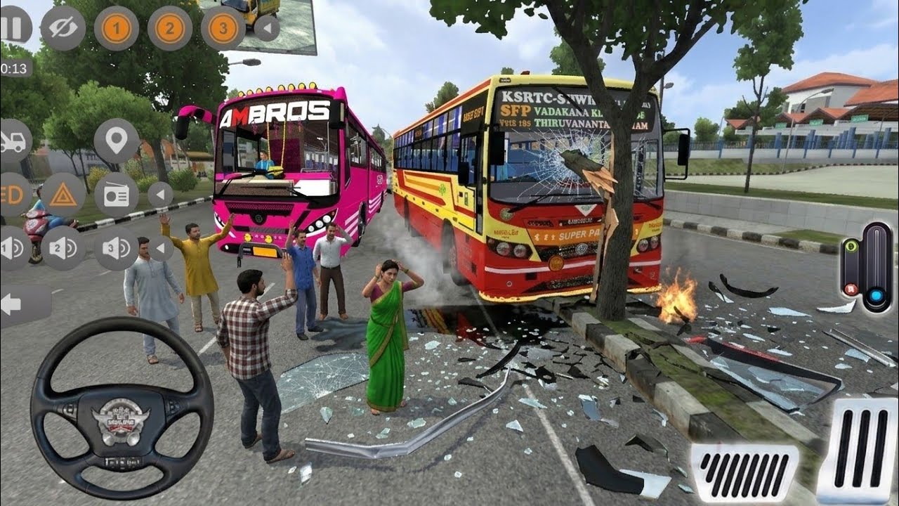My KSRTC Bus Met a Tree and the Result is Complete Chaos!