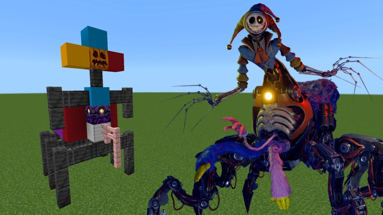 Poppy Playtime Chapter 5 The Prototype Addon in Minecraft PE