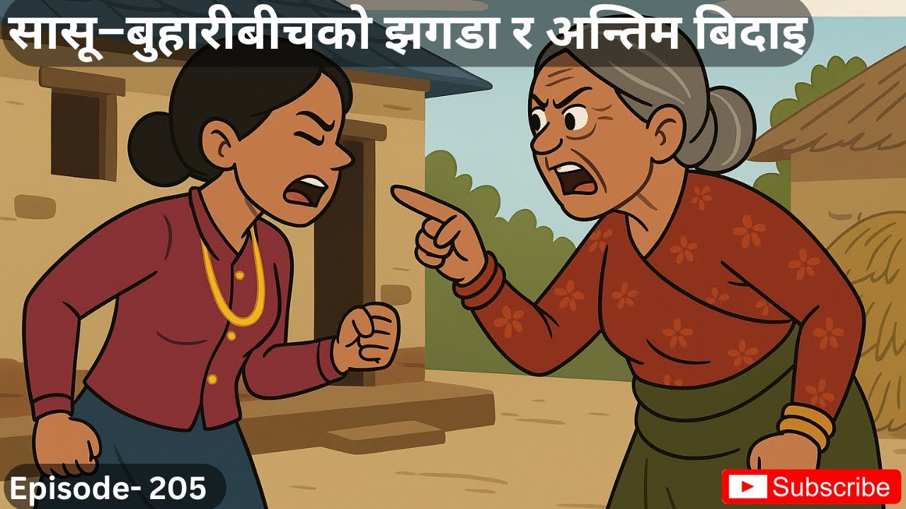 सासू–बुहारीबीचको झगडा र अन्तिम बिदाइ... - 205 #kathamandap #suspensestories   #lokkatha
