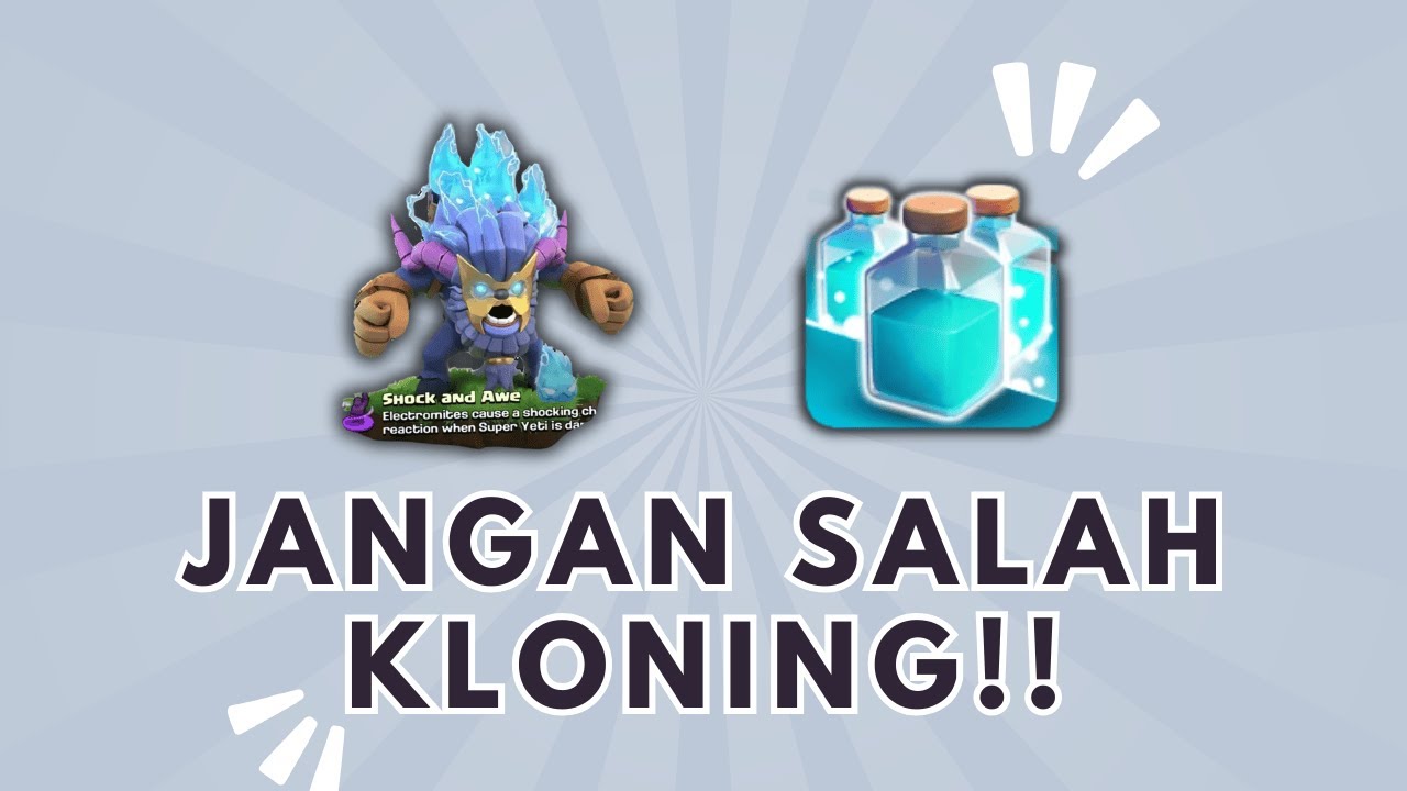 Cara Main Yeti Super Spell Kloning!!
