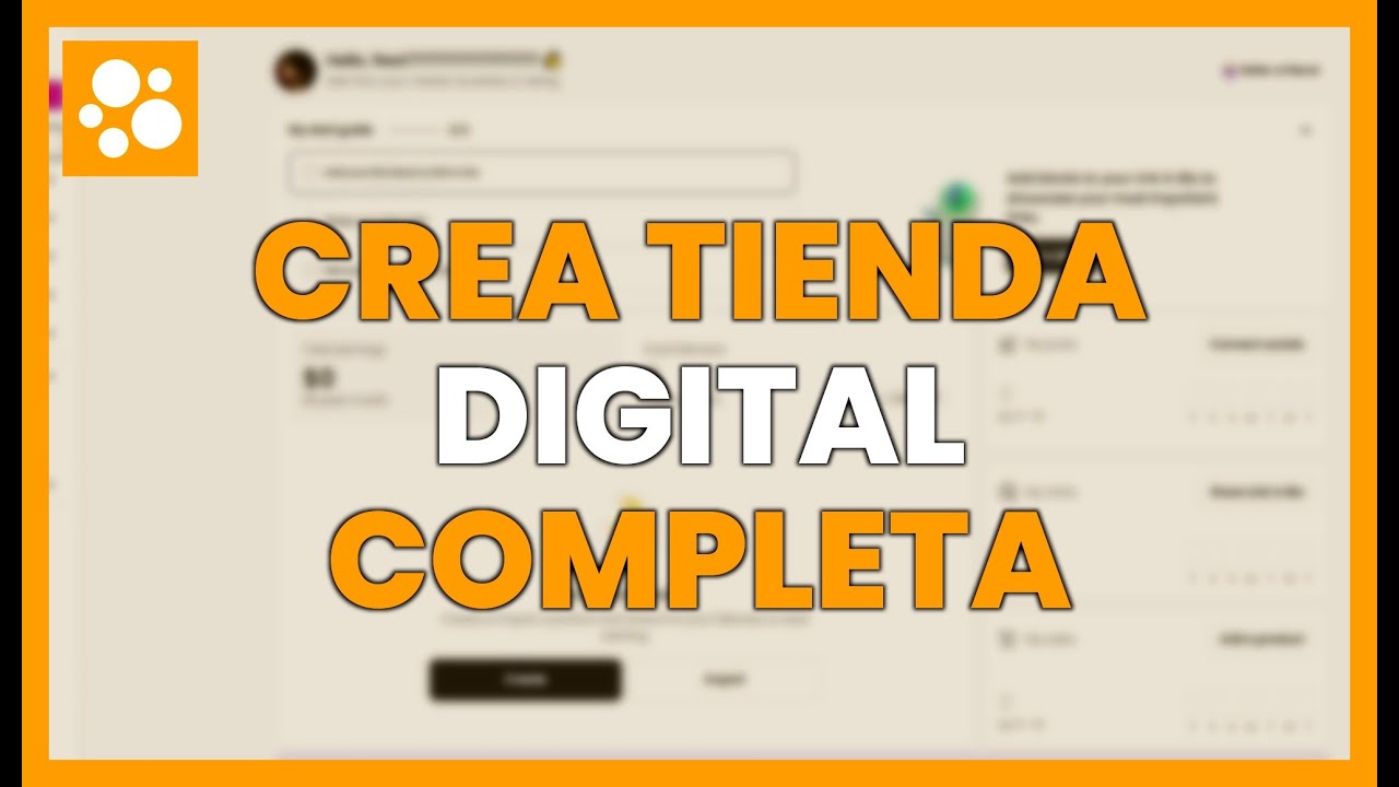 CREA UNA TIENDA DIGITAL COMPLETA dentro de BEACONS AI
