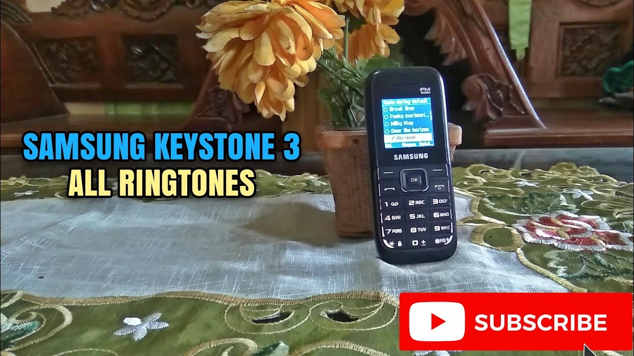 Samsung Keystone 3 All Ringtones‼️