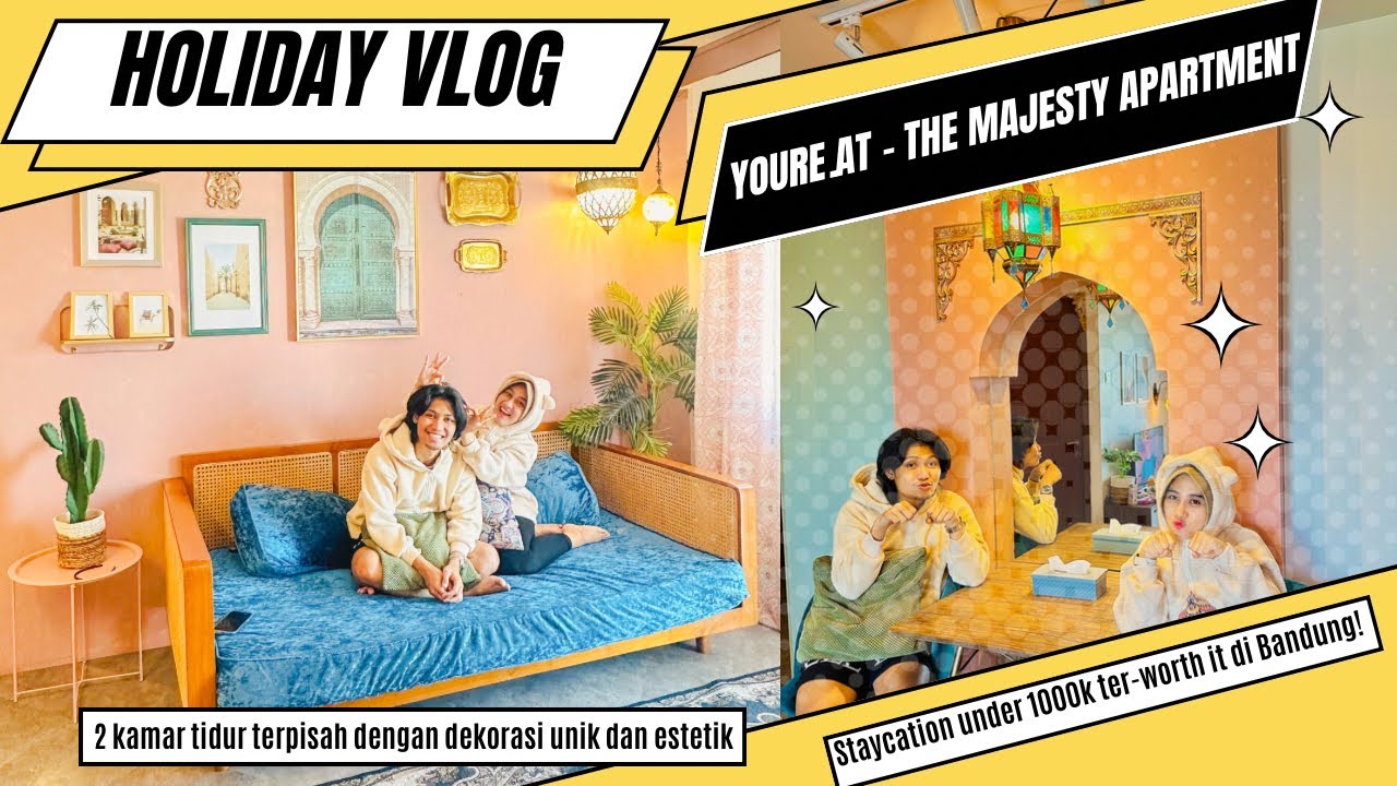 REVIEW YOURE.AT - THE MAJESTY APARTMENT HOTEL TER UNIK DAN ESTETIK DI BANDUNG WORTH IT BGT!!
