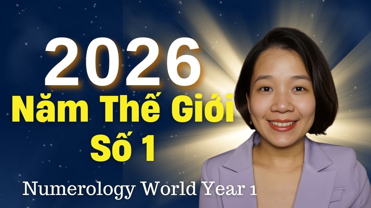 2026 Năm Thế Giới số 1 - Kỷ nguy&ecirc;n mới trong Thần số học