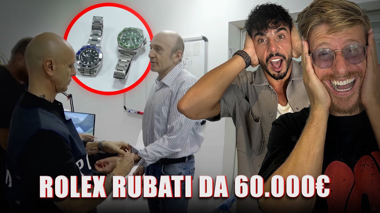 REAGIAMO AD UN ASSURDO EPISODIO DI AIRPORT SECURITY - ATTENZIONE FERMATO CON 60.000€ DI ROLEX RUBATI