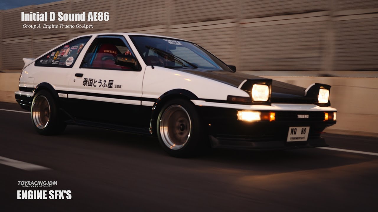 INITIAL D SOUND AE86 Sprinter Trueno GT- APEX