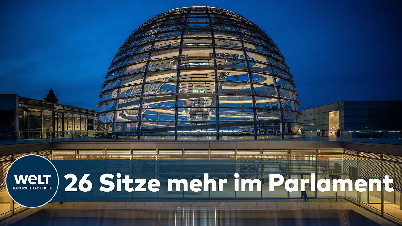 PARLAMENT ZÄHLT 735 SITZE: Der Bundestag platzt aus allen Nähten