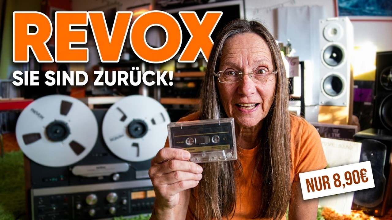 REVOX BREAKING NEWS Leerkassetten gehen an den Start * Endlich ist es so weit * Schnäppchentipps