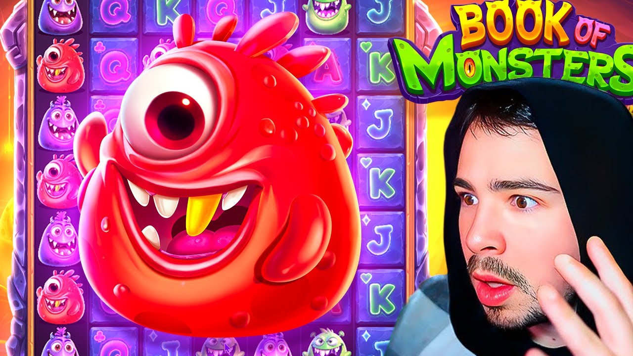 My Biggest Win EVER on BOOK OF MONSTERS...(MAX WIN?!)