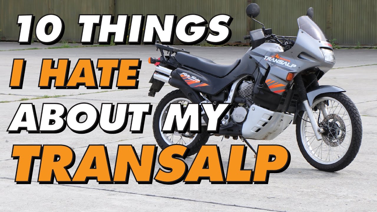 10 вещей, которые я ненавижу в моей Honda Transalp