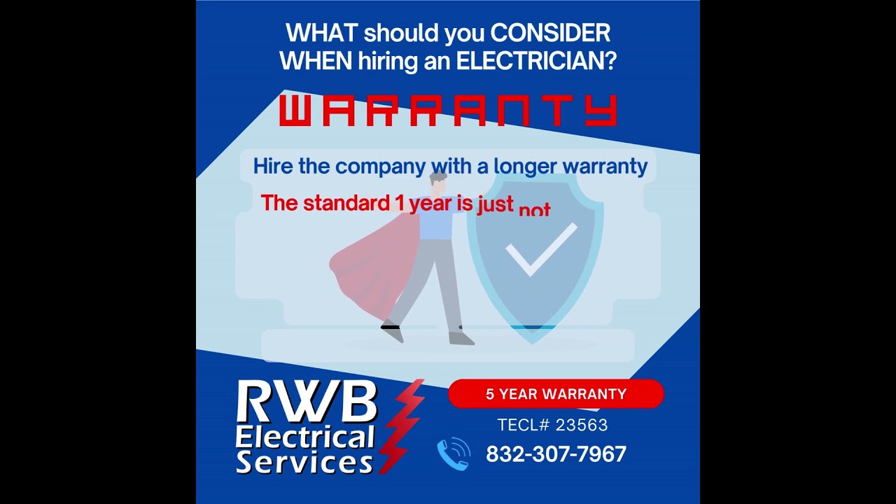 RWB has a 5 YEAR WARRANTY