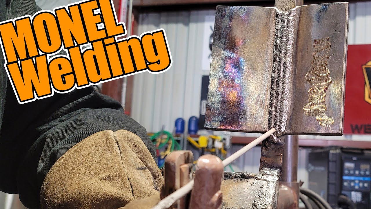 Monel Stick Welding on a Copper-Nickel Plate | First Time Welding it🤨