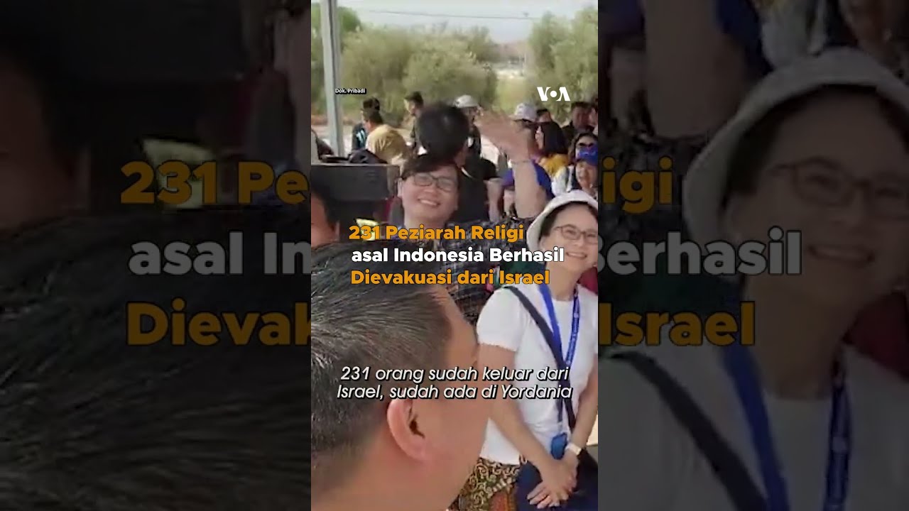 Ratusan Peziarah Religi asal Indonesia Berhasil Dievakuasi dari Israel