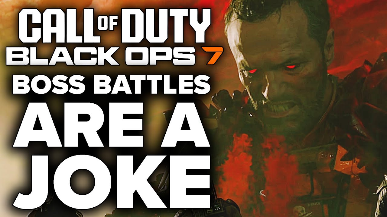 Call of Duty Black Ops 7 Boss Fights Are A JOKE