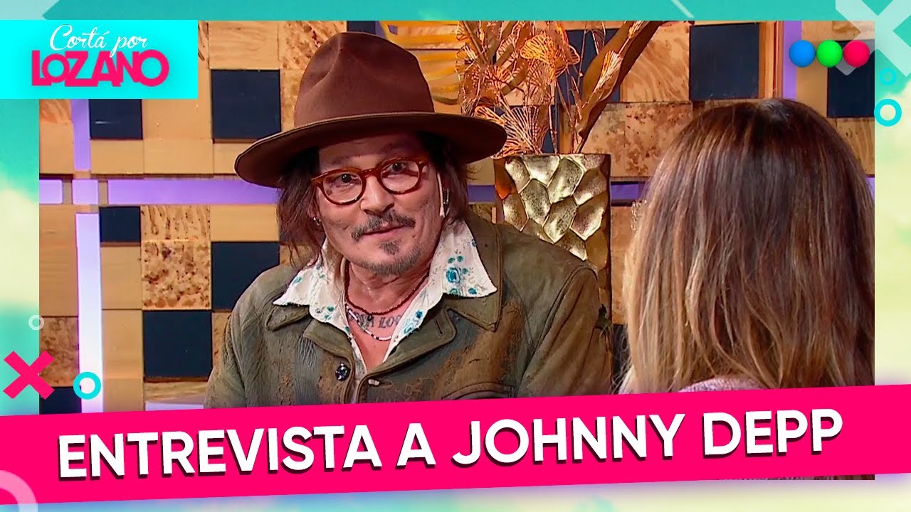 Johnny Depp en exclusiva con Vero Lozano | #CortaPorLozano