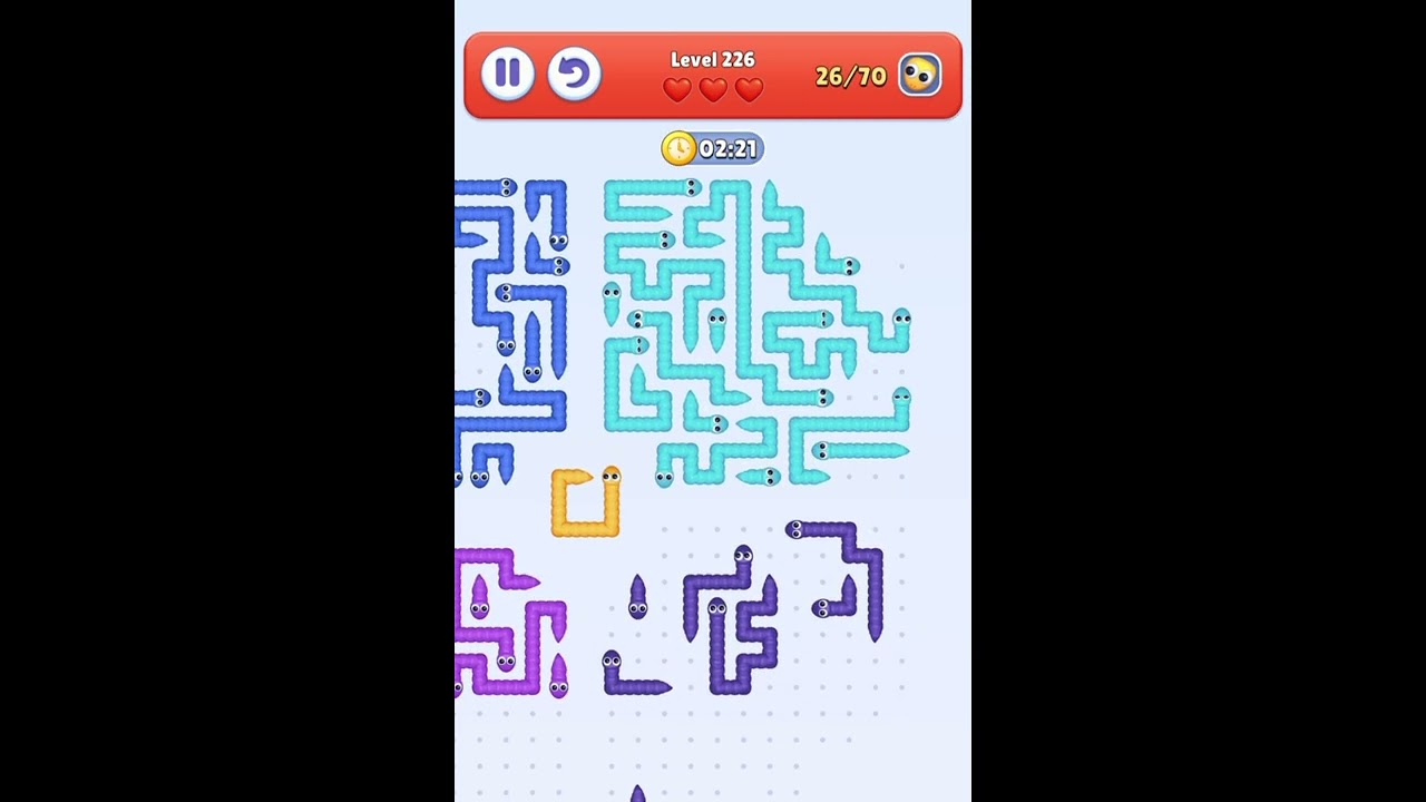 Snake Escape &ndash; Level 226 Walkthrough 🐍🧩✨