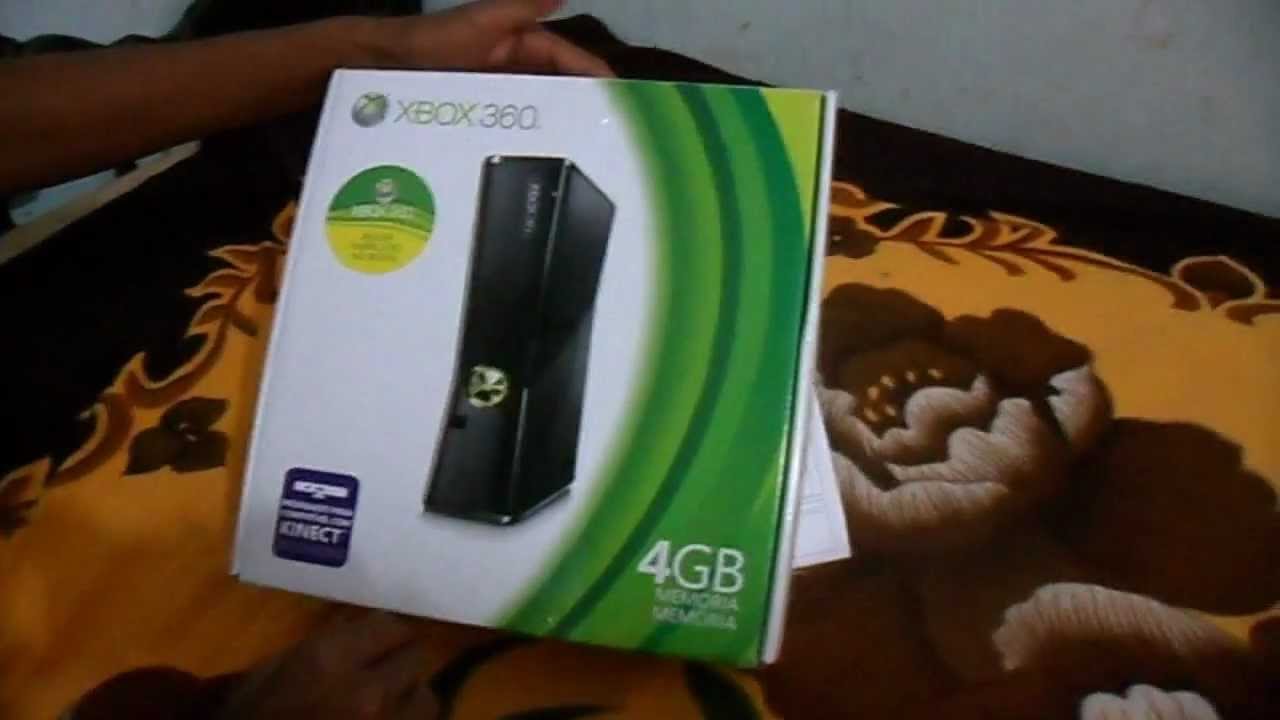 unboxing xbox 360 slim fabricado no brasil ( indo até a loja )