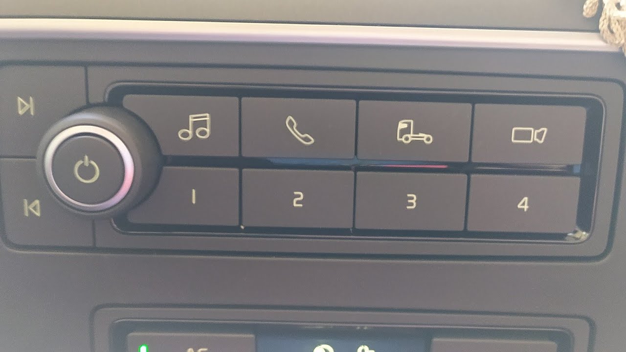 Rádio do novo Volvo fh, Setinha puxada