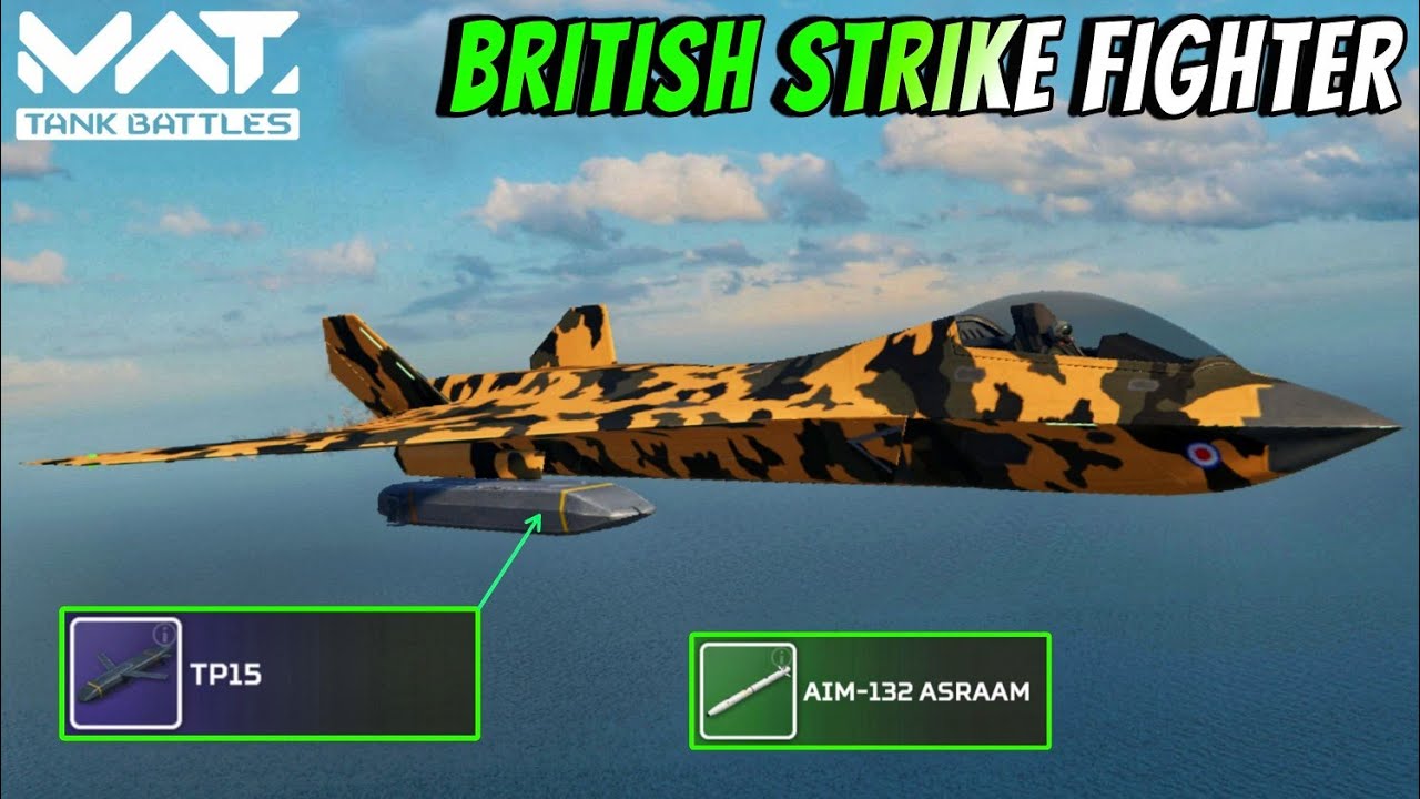 TEMPEST - Tier 4 Most Deadliest Strike Fighter 🔥 MWT :  TANK BATTLES 
