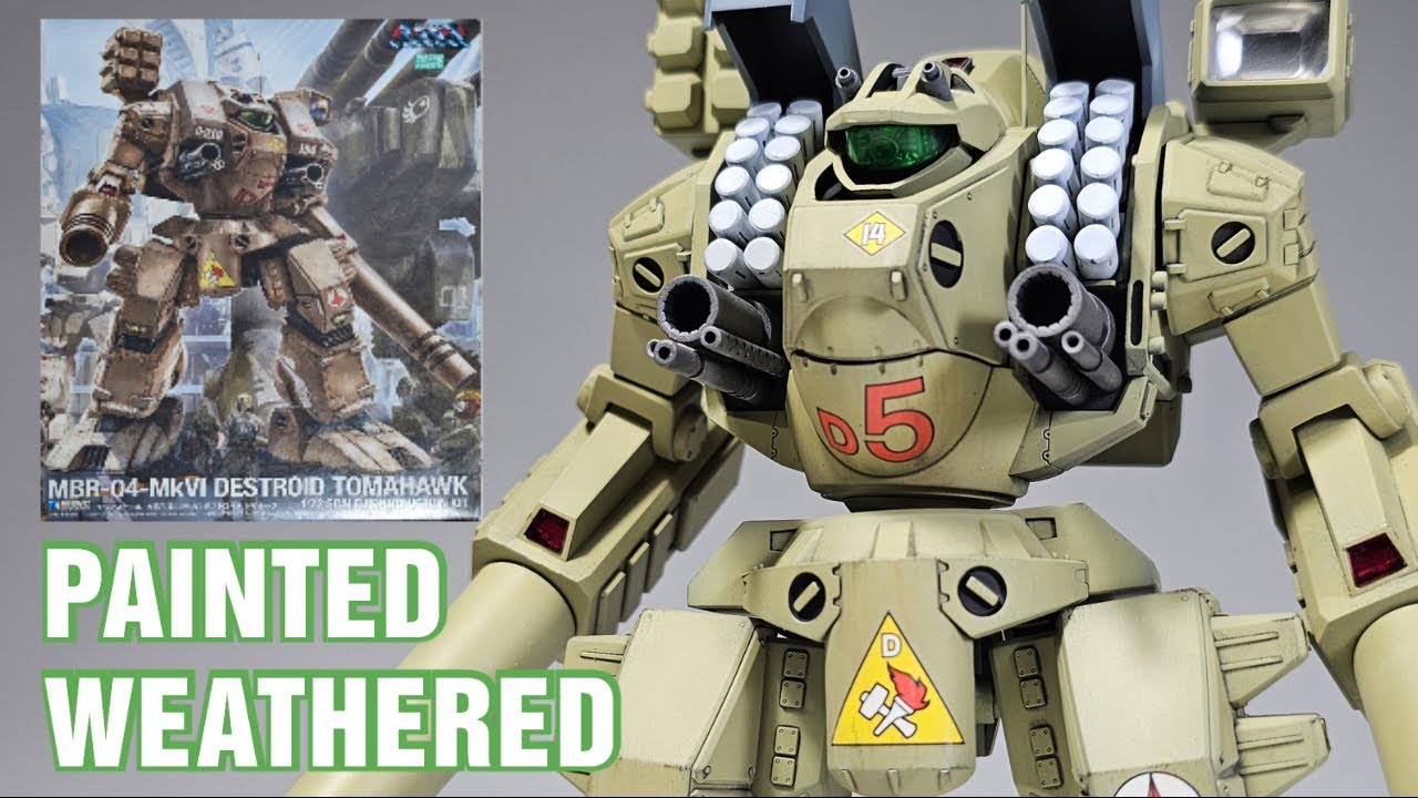 WAVE 1/72 MACROSS MBR-04-Mk.VI  DESTROID TOMAHAWK デストロイドトマホーク (プラモデル) 마크로스 디스트로이드 토마호크