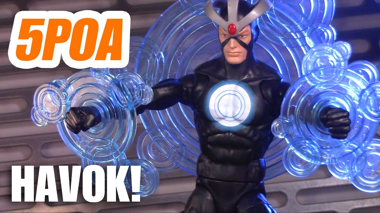 HAVOK! Marvel Legends X-Men Bonebreaker Wave Alex Summers 2022 Havok - 5POA Action Figure Review