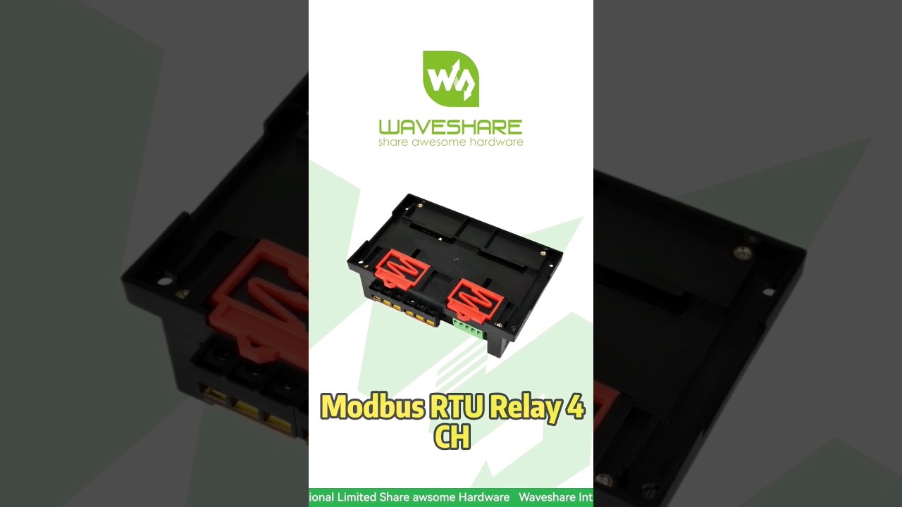 4-Channel Modbus RTU Relay Module,Comprehensive protection circuits,AC/DC loads