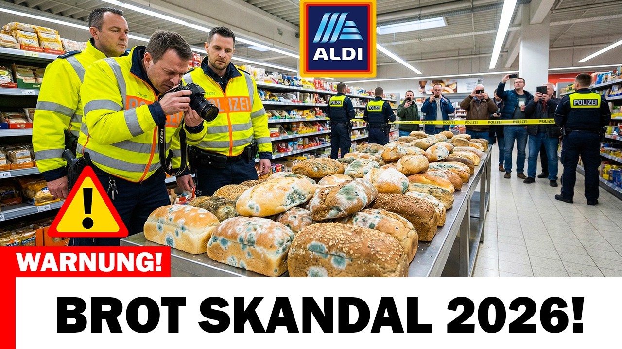 Test 2026: Giftiges Brot? In Europa verboten – doch bei Aldi & Co. weiter verkauft