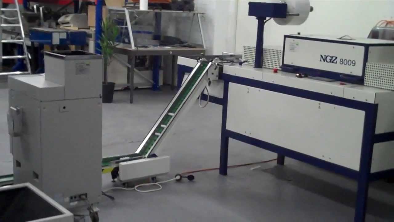 NGZ 8009 Folienschweisstrasse + Rollierer 5009 HD 5002 und Glory WR 80.mp4