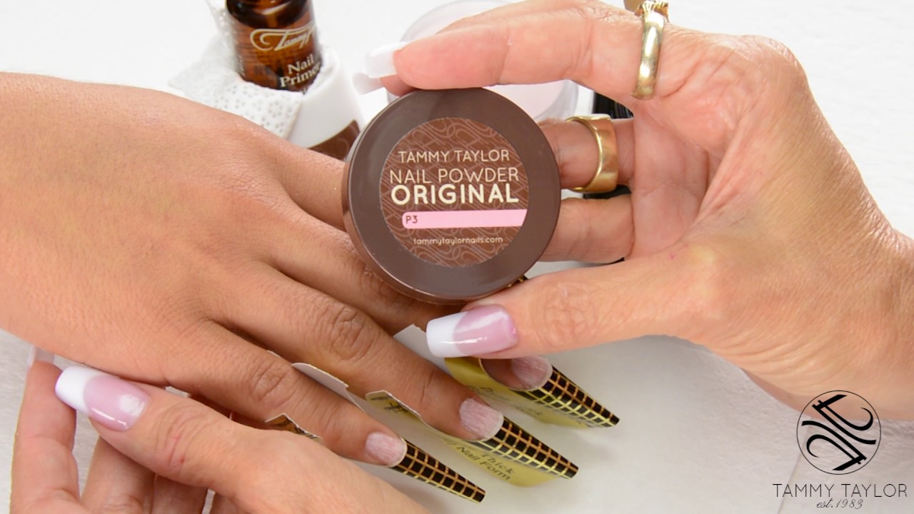 ❤ Tammy Demonstrates Long Sculptured, High Arch, Tapered Square Nails