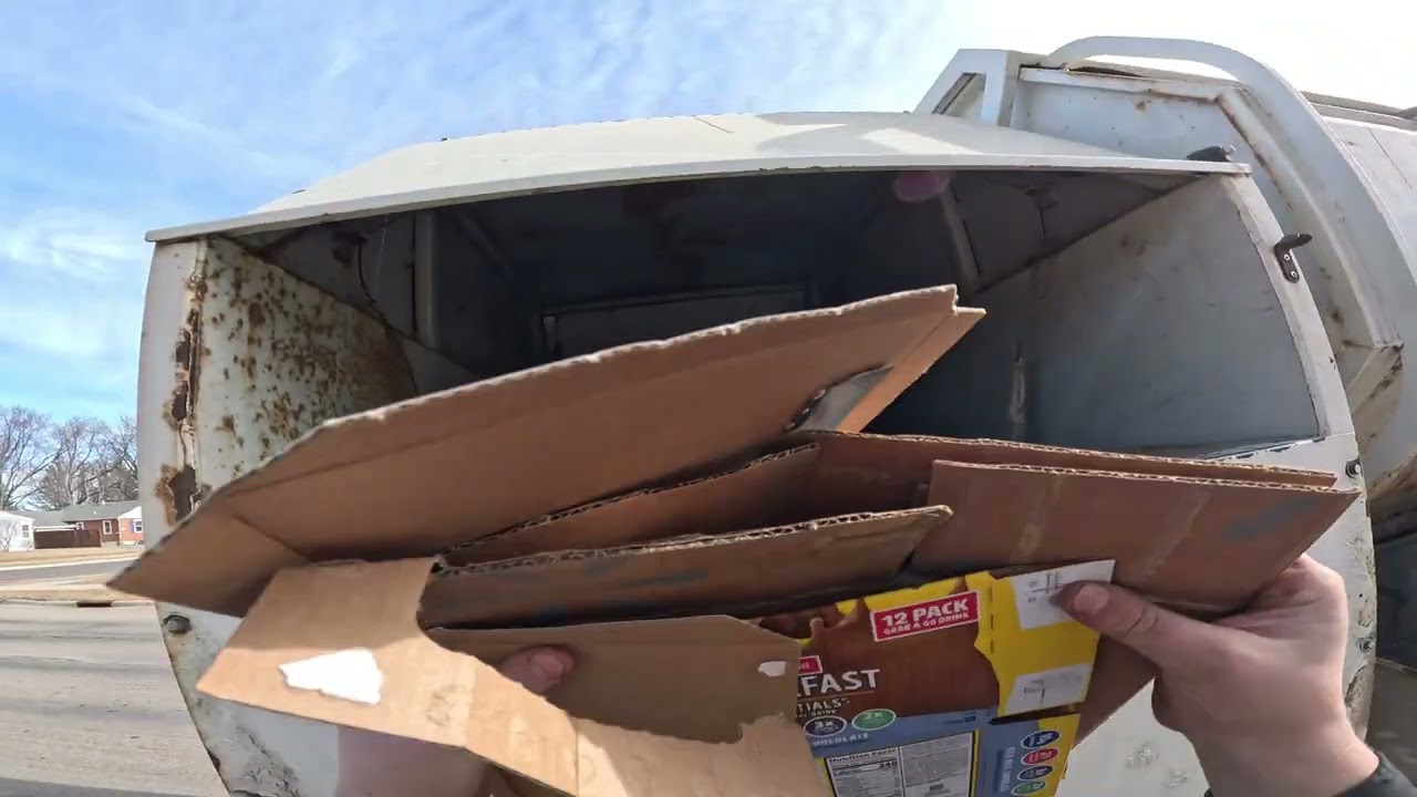 a day on the recycling route 9