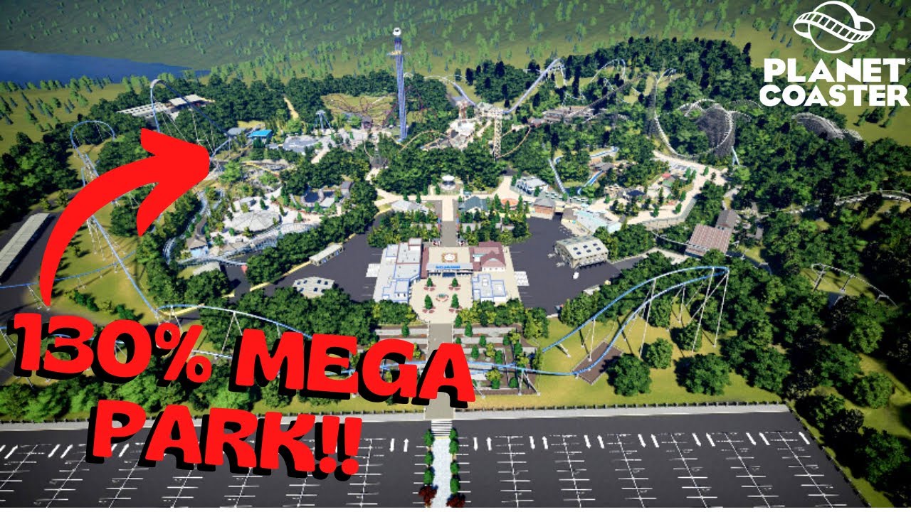 A SUPER-REALISTIC PS5 MEGA PARK! | Planet Coaster Park Spotlight
