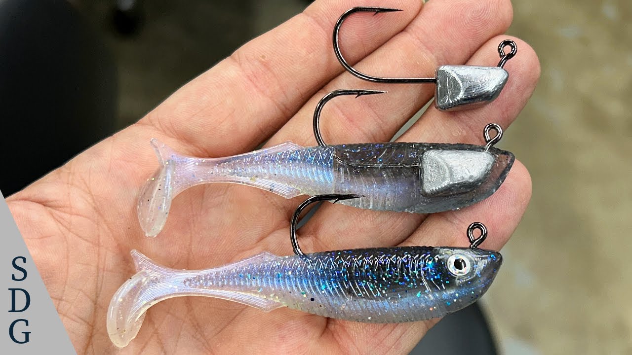 How to Make Swimbaits With the Weight INSIDE!