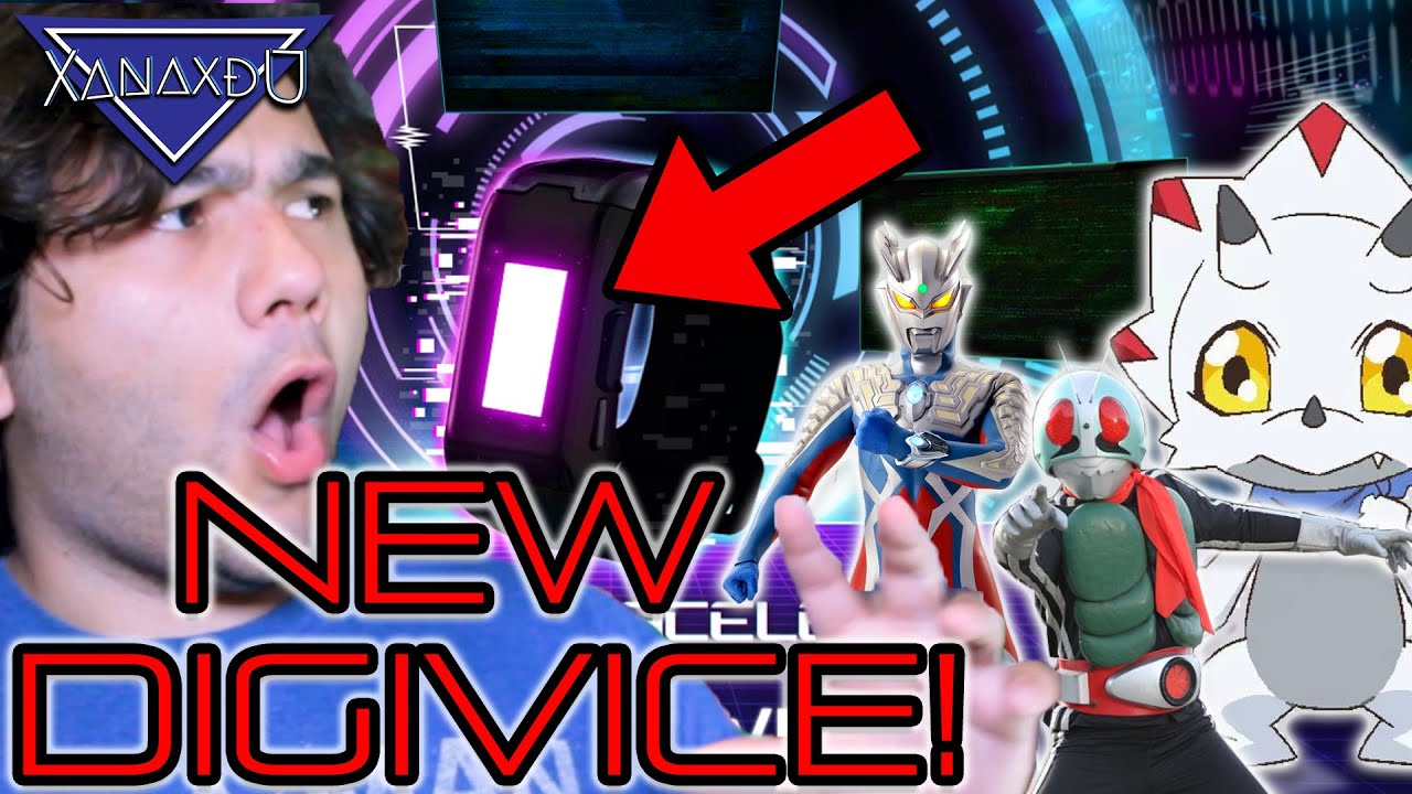 Kamen Rider, Ultraman AND NEW DIGIMON On the Vital Brace??