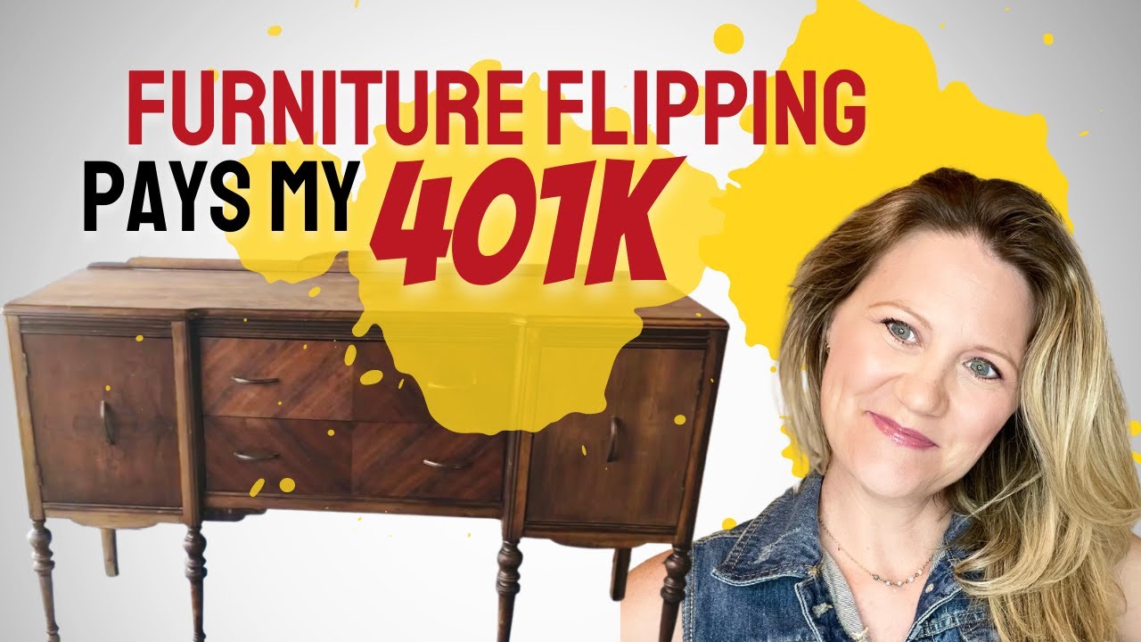 How I Double My 401k // 401k Payoff with Furniture Flipping