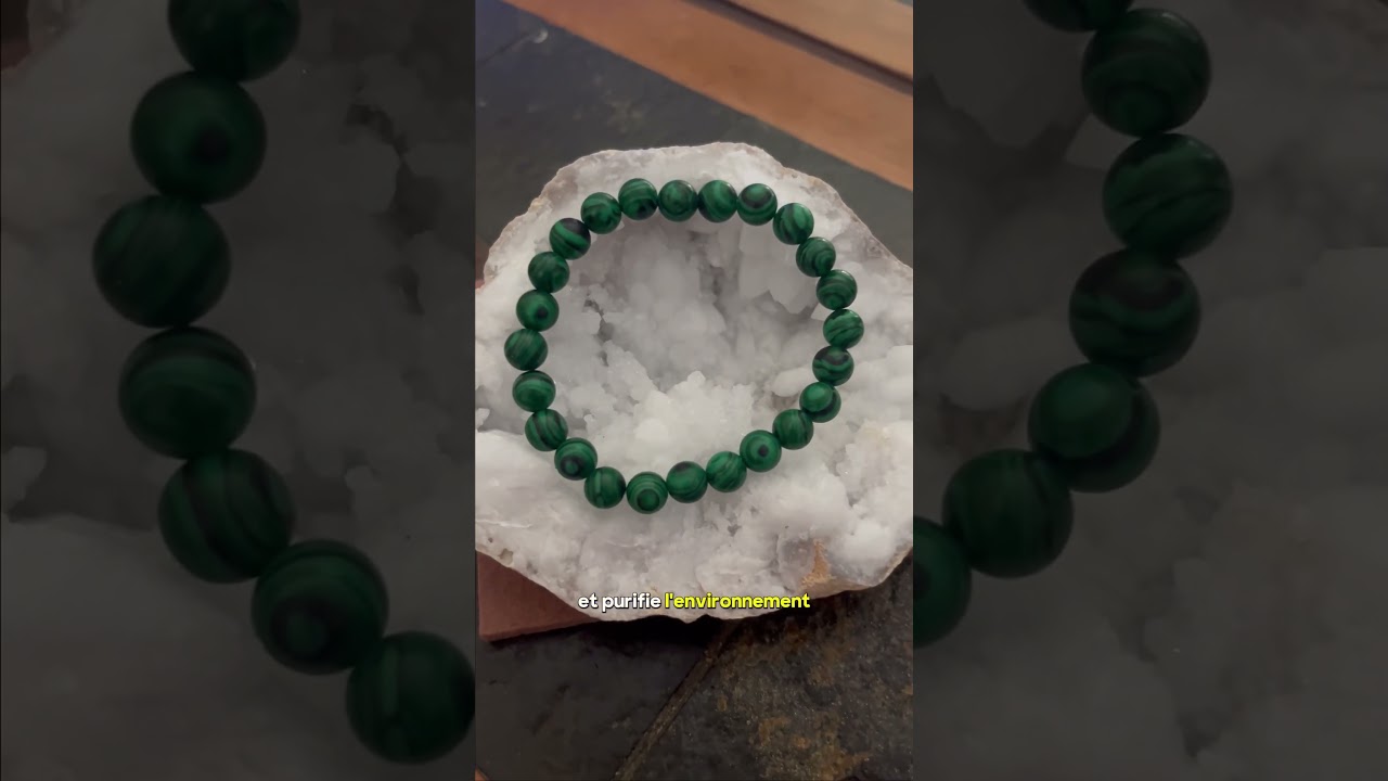 Les bienfaits de la Malachite #pierrenaturelle #lithoth&eacute;rapie #bijoux
