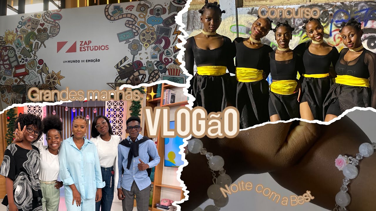 Vlog: Tv, concurso, uni, noite com a best, Nkumbas,palestra e muita diversão.✨🥳🤫
